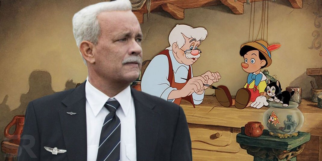 Tom-Hanks-Pinocchio-Geppetto Disney