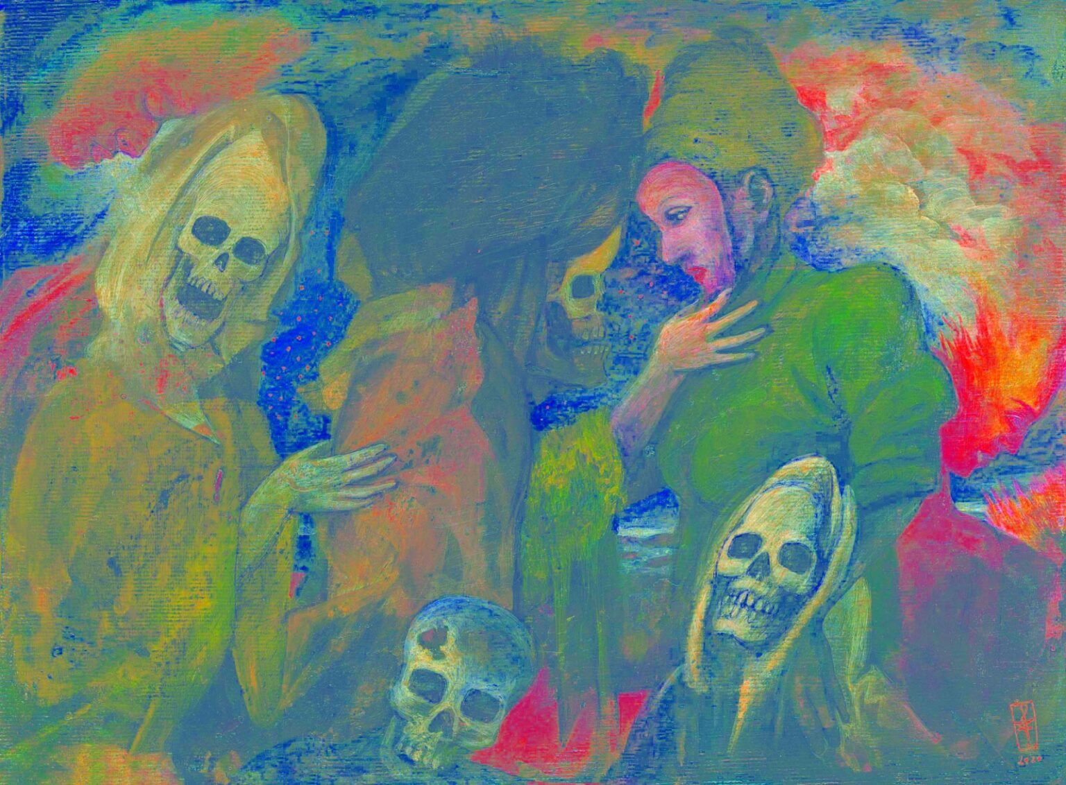 Szurcsik József: Danse Macabre kiállítás thumbnail