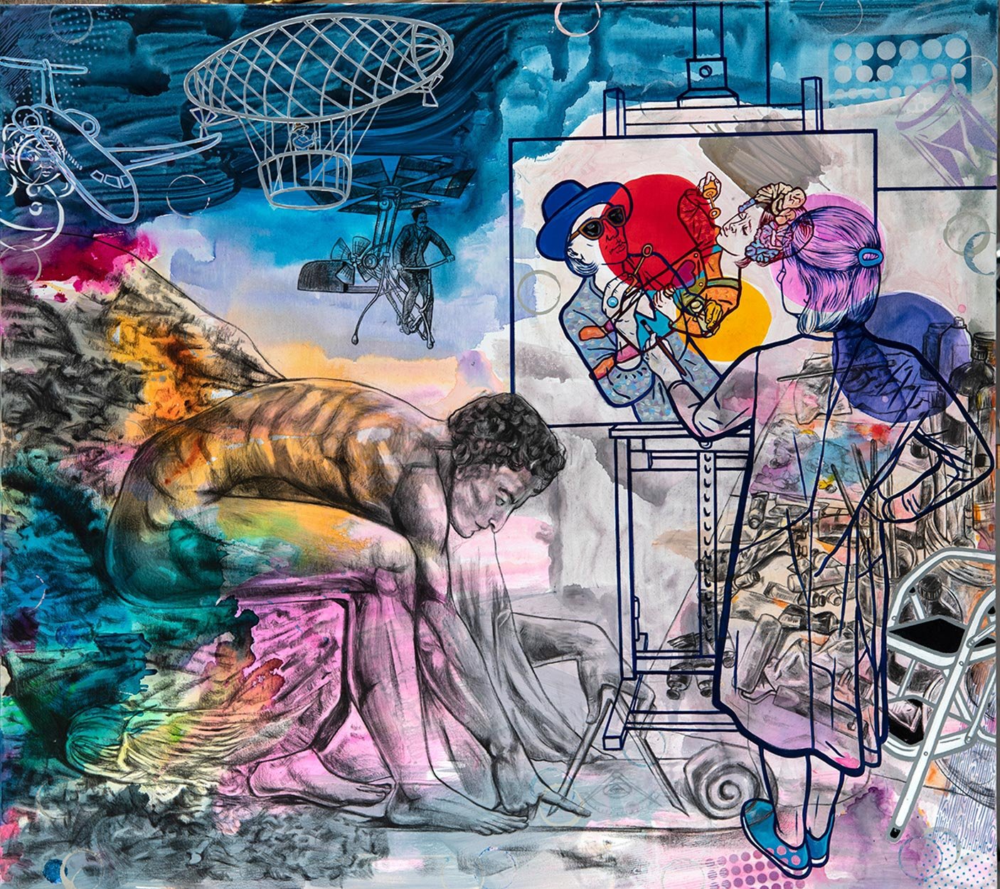 Soós Nóra: Fennkölt idő kiállítás thumbnail